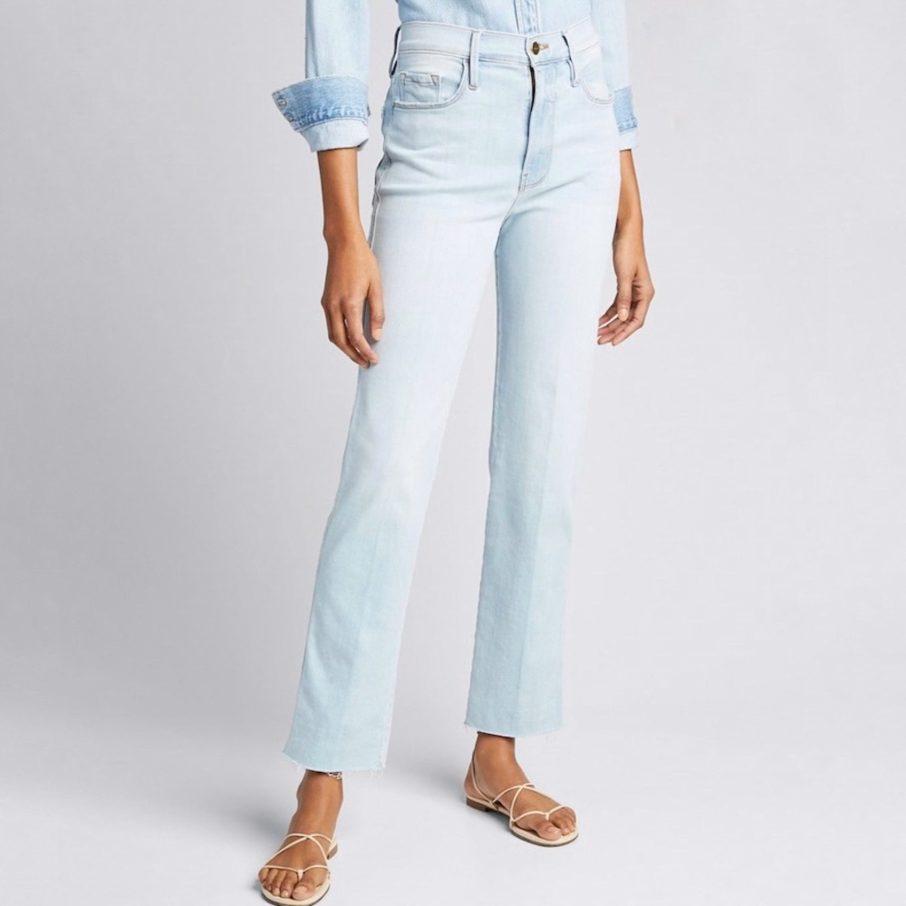 FRAME DENIM Le Sylvie Slender Straight Jeans